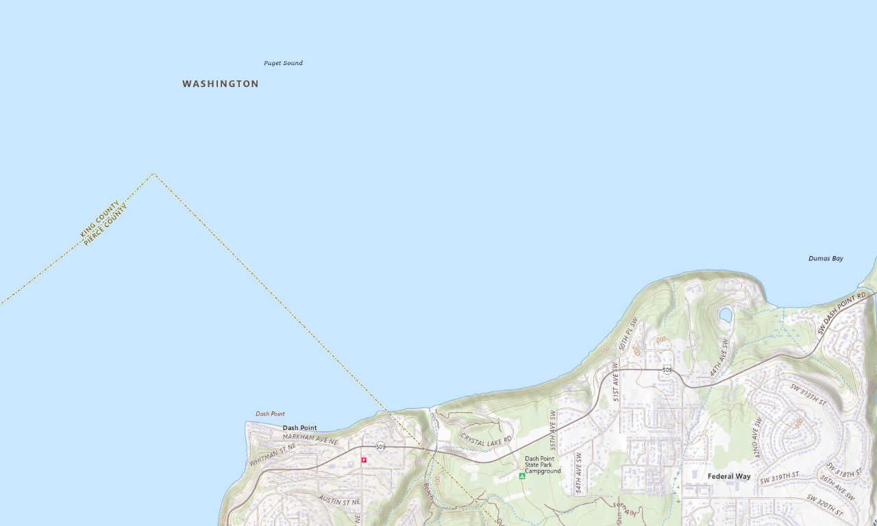 Dash Point State Park — RV campground near Seattle