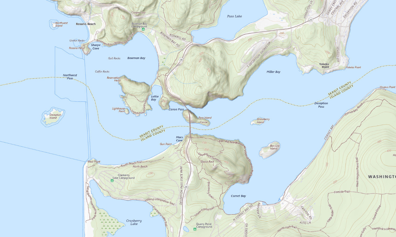 Deception Pass State Park — best RV campgrounds near Seattle