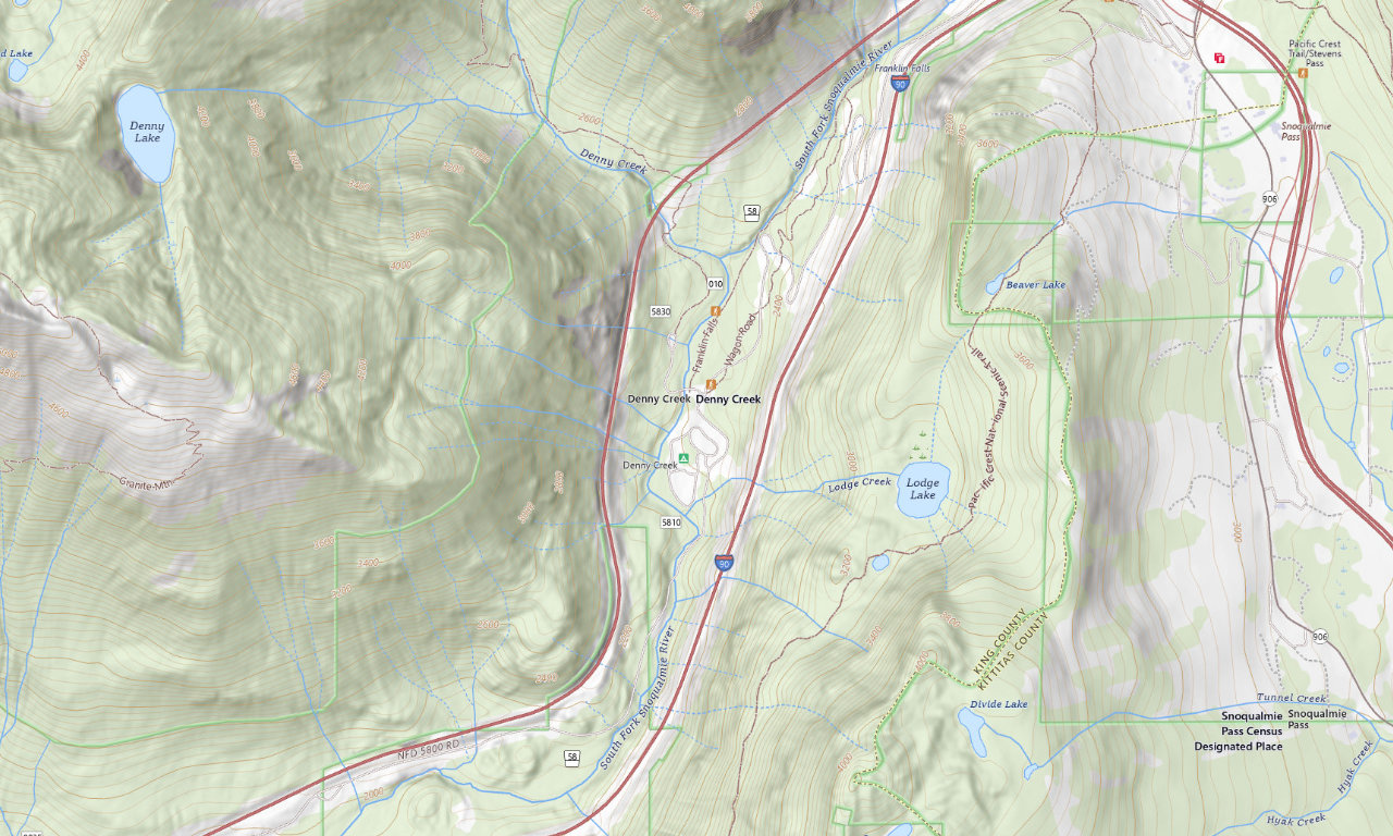 Denny Creek Campground — RV campground near Seattle