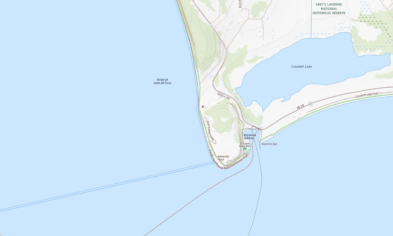 Fort Casey Historical State Park — RV campground near Seattle