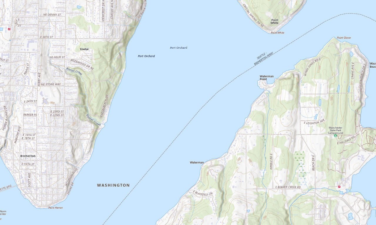 Illahee State Park — RV campground near Seattle