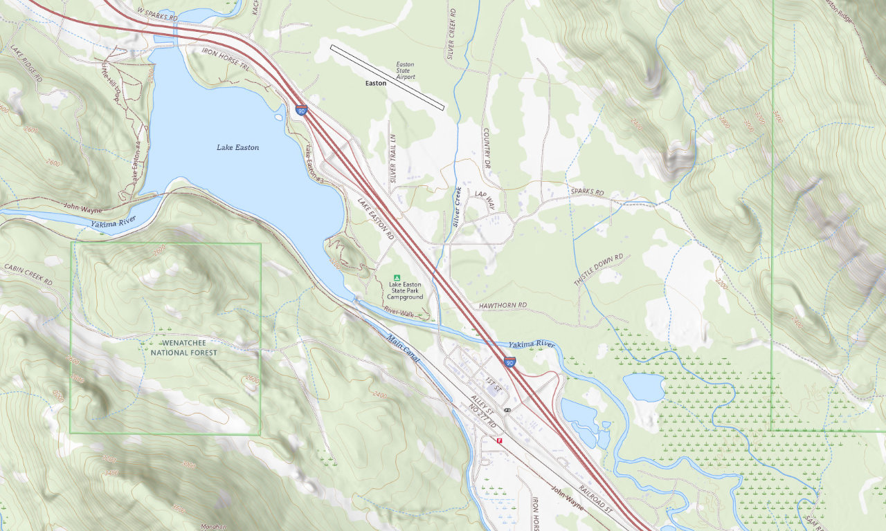 Lake Easton State Park — RV campground near Seattle