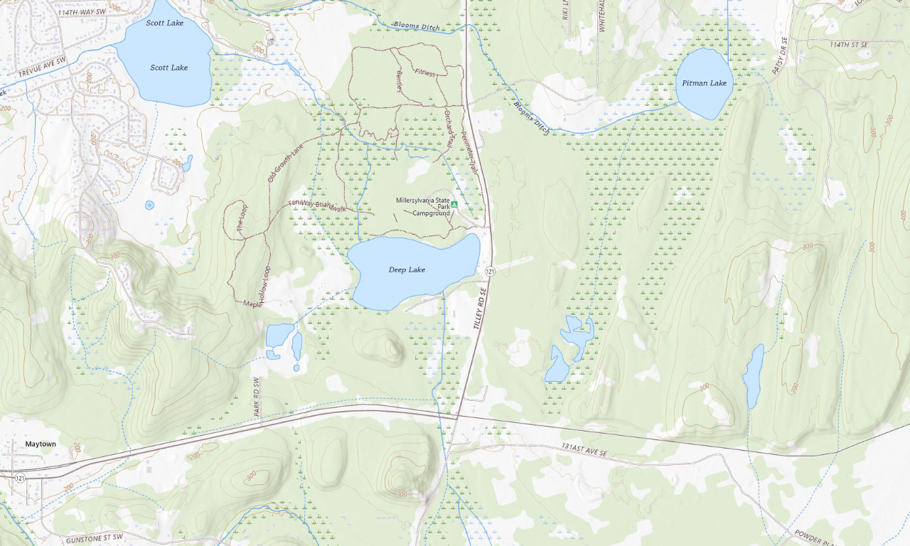 Millersylvania State Park — RV campground near Seattle