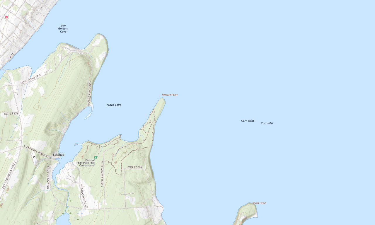 Penrose Point State Park — RV campground near Seattle